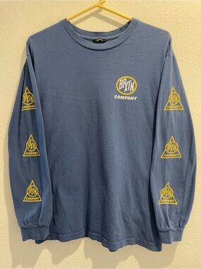 LIKE NEW Brixton Zenith Graphic Long Sleeve Tee Med